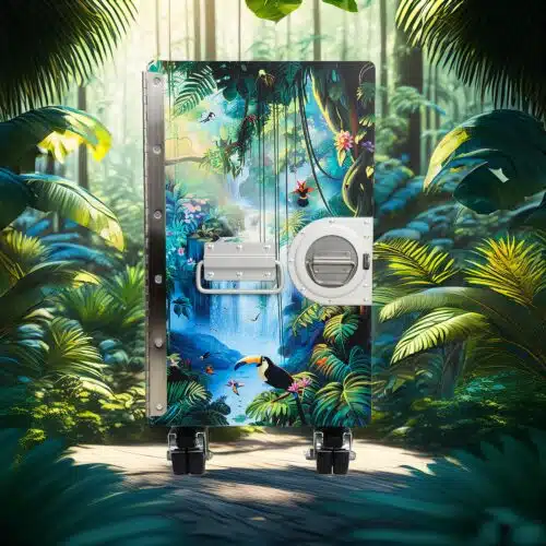 Night Stand Tropical Jungle